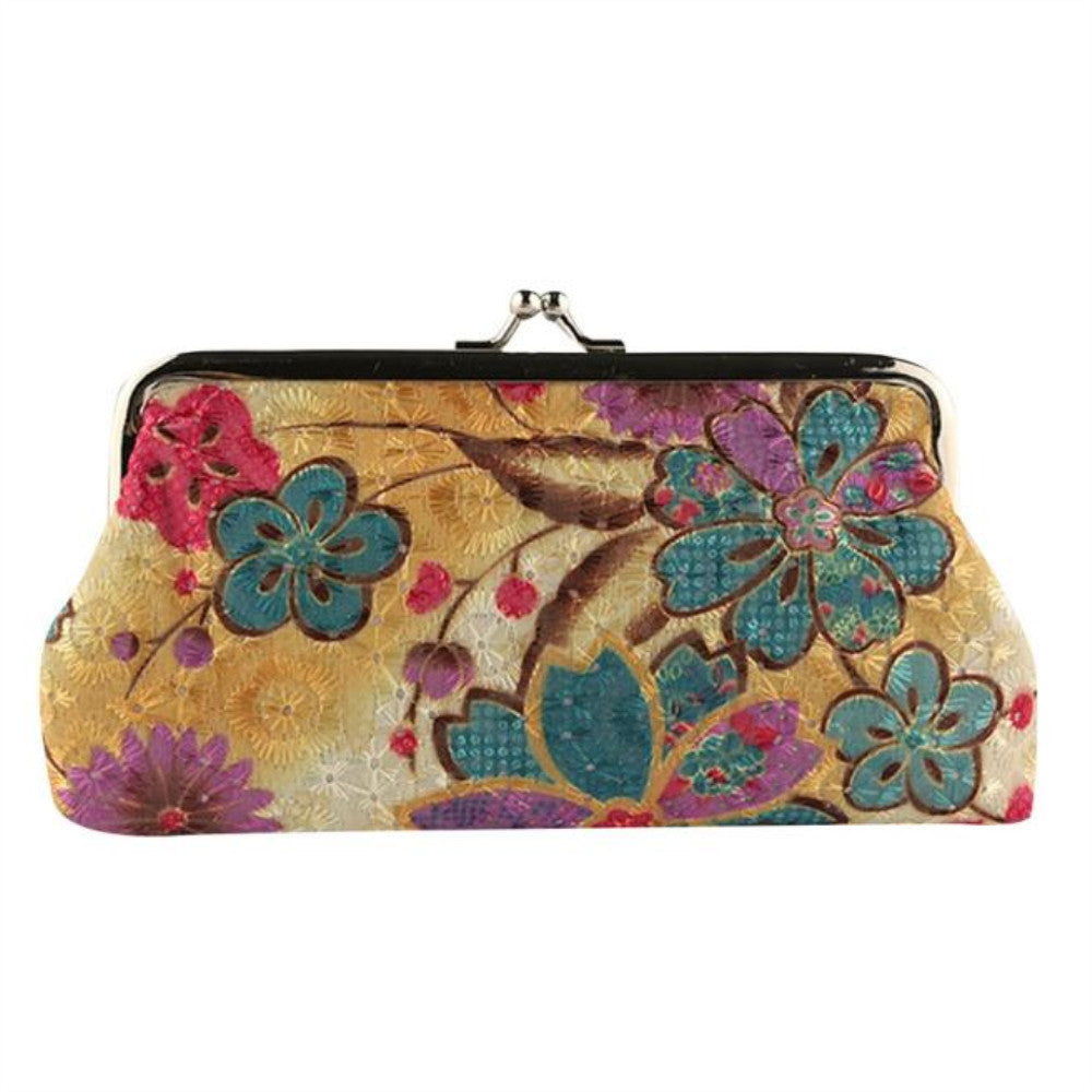 Vintage embroidered purse