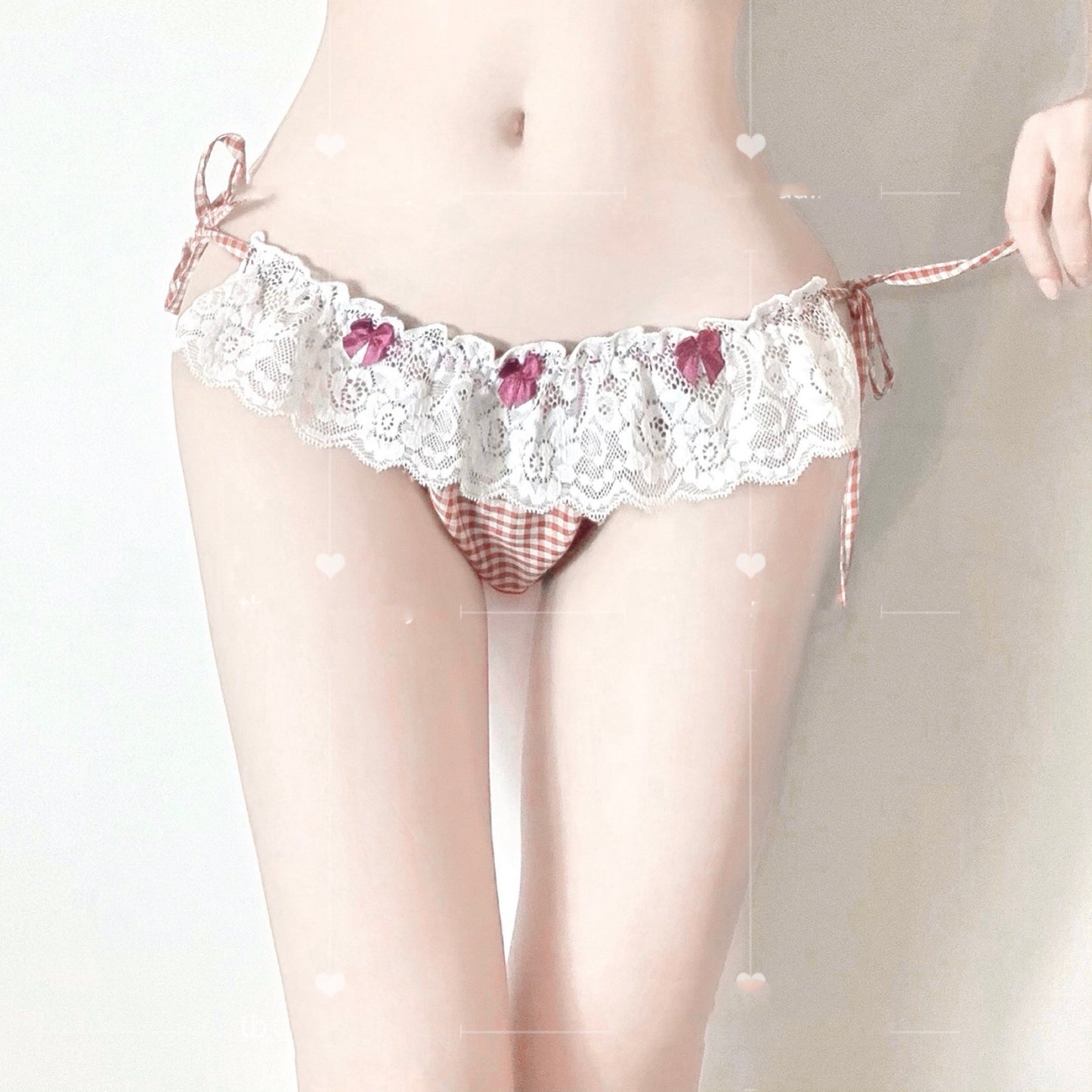 Japanese Soft Girl Ice Silk Panties Women Retro Style