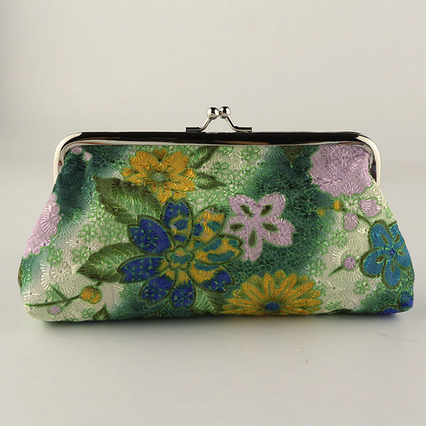 Vintage embroidered purse
