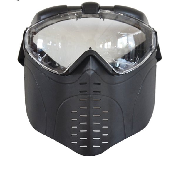 MARUI Anti Fog Ventilated Tactical Airsoft Electric Full Face Mask Gas Mask Survival Dog