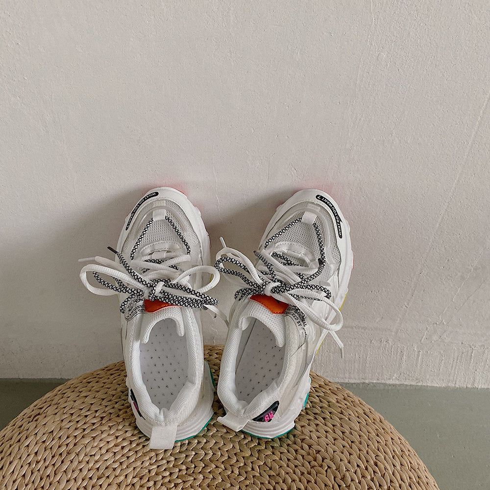 Women's versatile small foot breathable sports casual shoes