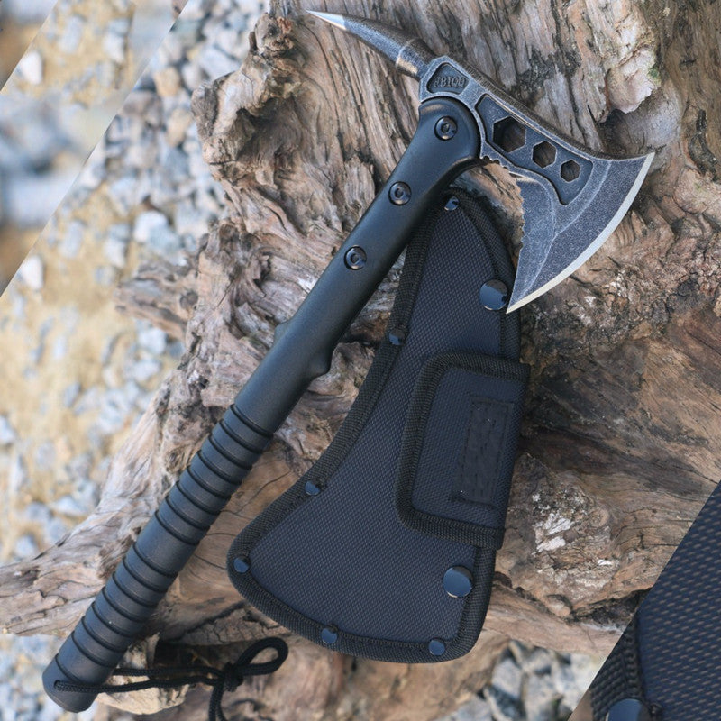 Logging axe fire axe Survival Dog