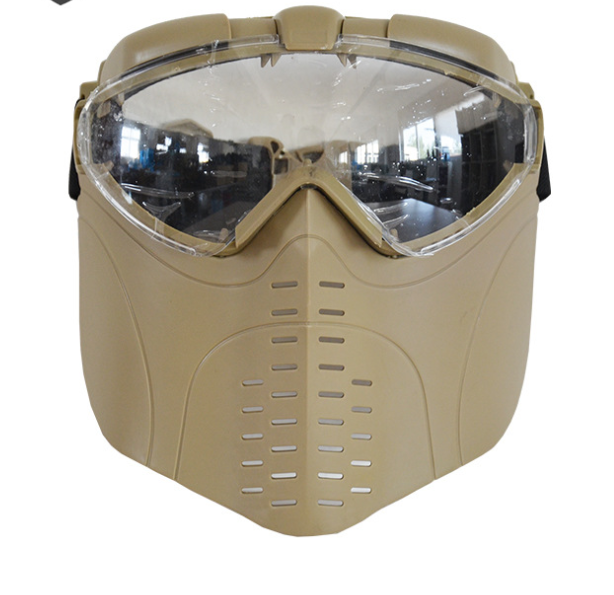 MARUI Anti Fog Ventilated Tactical Airsoft Electric Full Face Mask Gas Mask Survival Dog