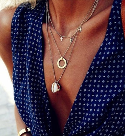 Bls-miracle Multilayer Necklace for Women