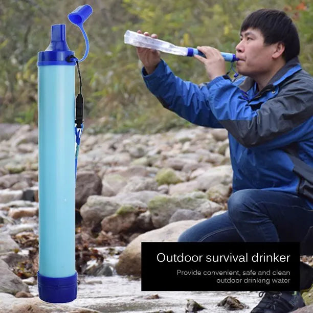 Portable Outdoor Water Purifier Survival Dog