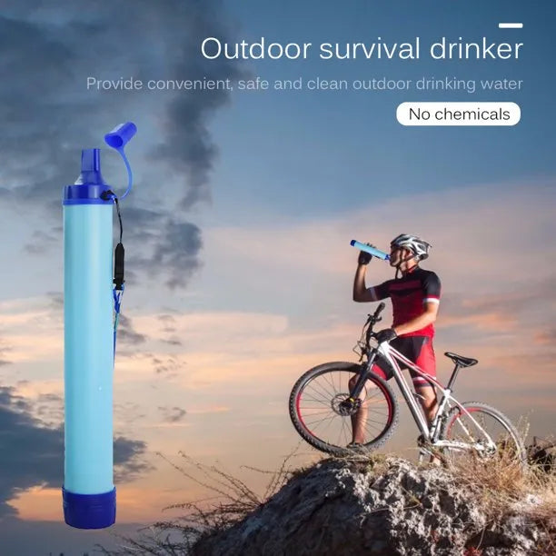 Portable Outdoor Water Purifier Survival Dog