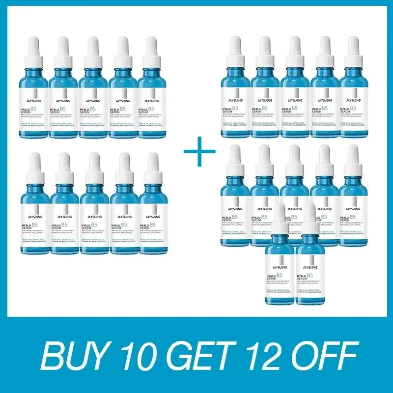 JAYSUING Pure Hyaluronic Acid Facial Serum Anti Wrinkle Aging Face Lift Tightening Reduce Eye Finelines Moisturizing  Skin Care Voyess