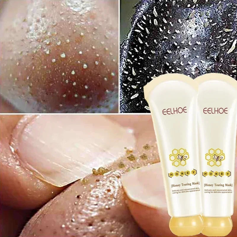 Honey Tearing Mask Peel-off Mask Tearing Shrinks Pores Remove Peel Off Dead Skin Oil Control Clean Pores Face Skincare Mask Survival Dog