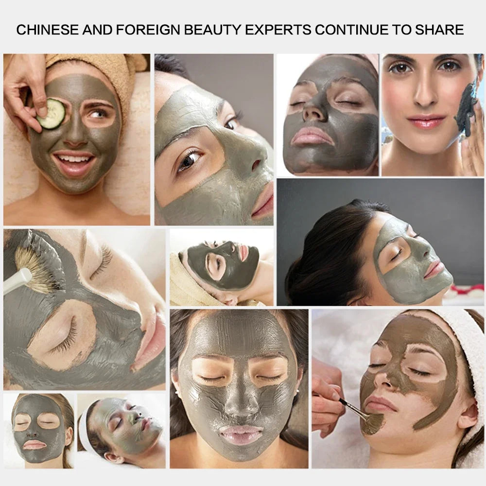Dead Sea Mud Mask for Face Body Natural Skin Care Best Facial Cleansing Clay Blackhead Whitehead Acne Pores Survival Dog
