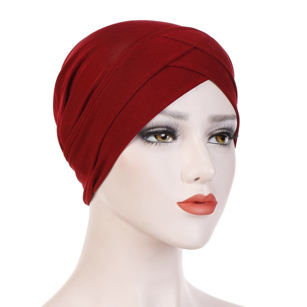 Sun Protection Home Mom Cap Hood Set Wrap Head Hat