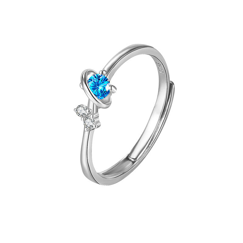 Dream Planet Couple Rings Fashion Personality Rings