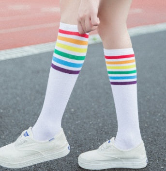 Spring and summer stockings knee stockings calf stockings