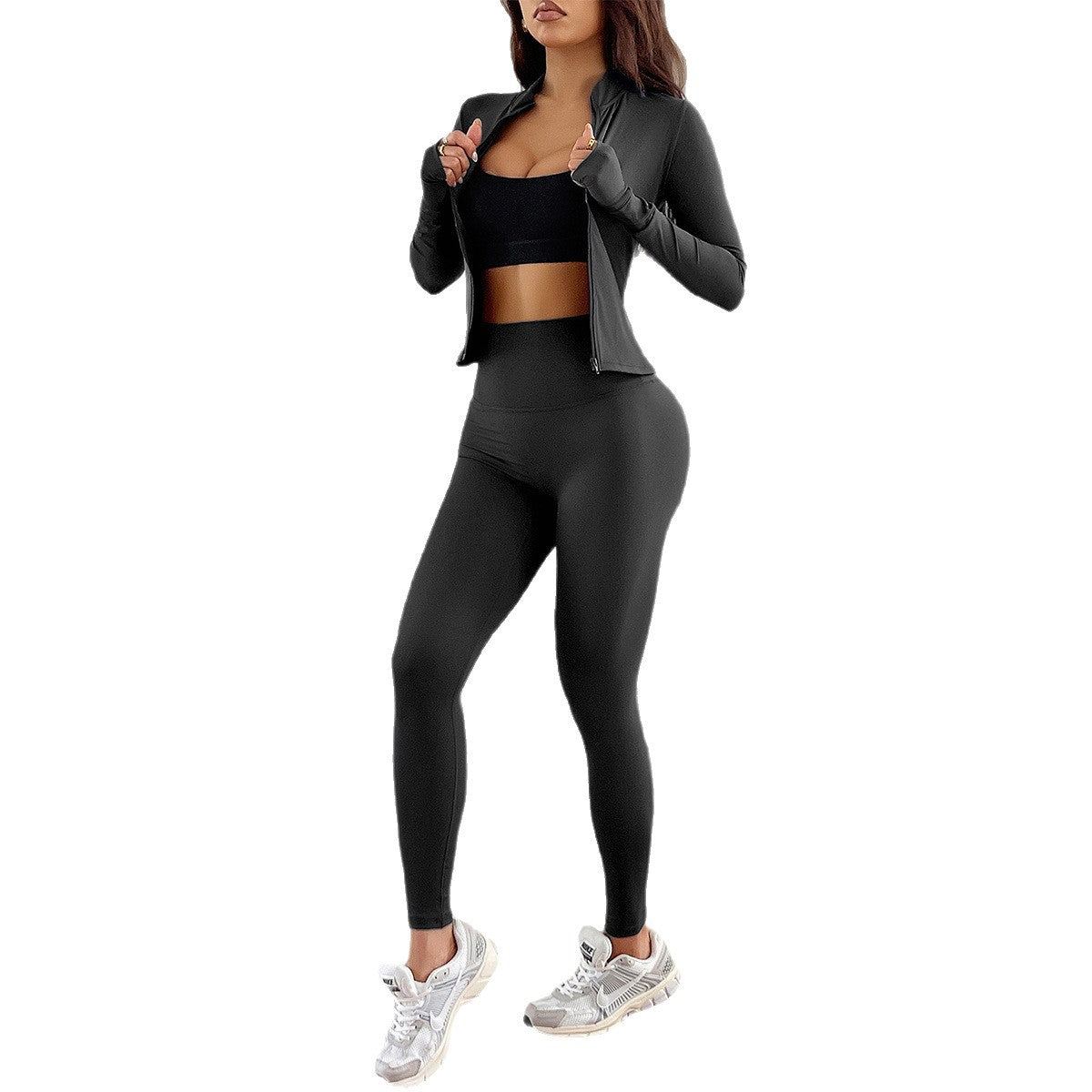 Sporty Fitness Top Yoga Pants Women