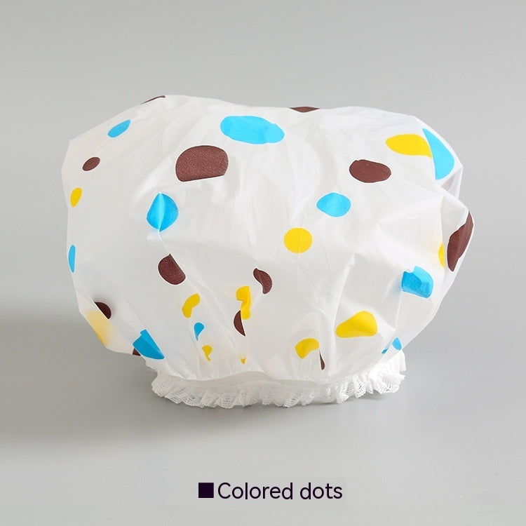 Women's Cute Fashion Waterproof Shower Cap