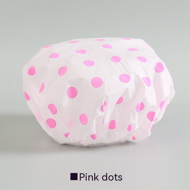 Women's Cute Fashion Waterproof Shower Cap