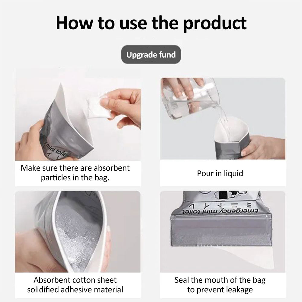 Disposable Portable Car Emergency Urine Bag Survival Dog