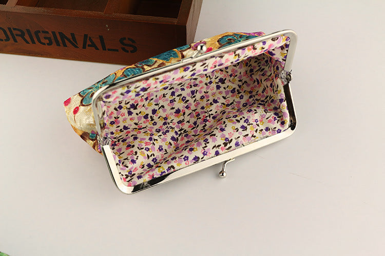Vintage embroidered purse