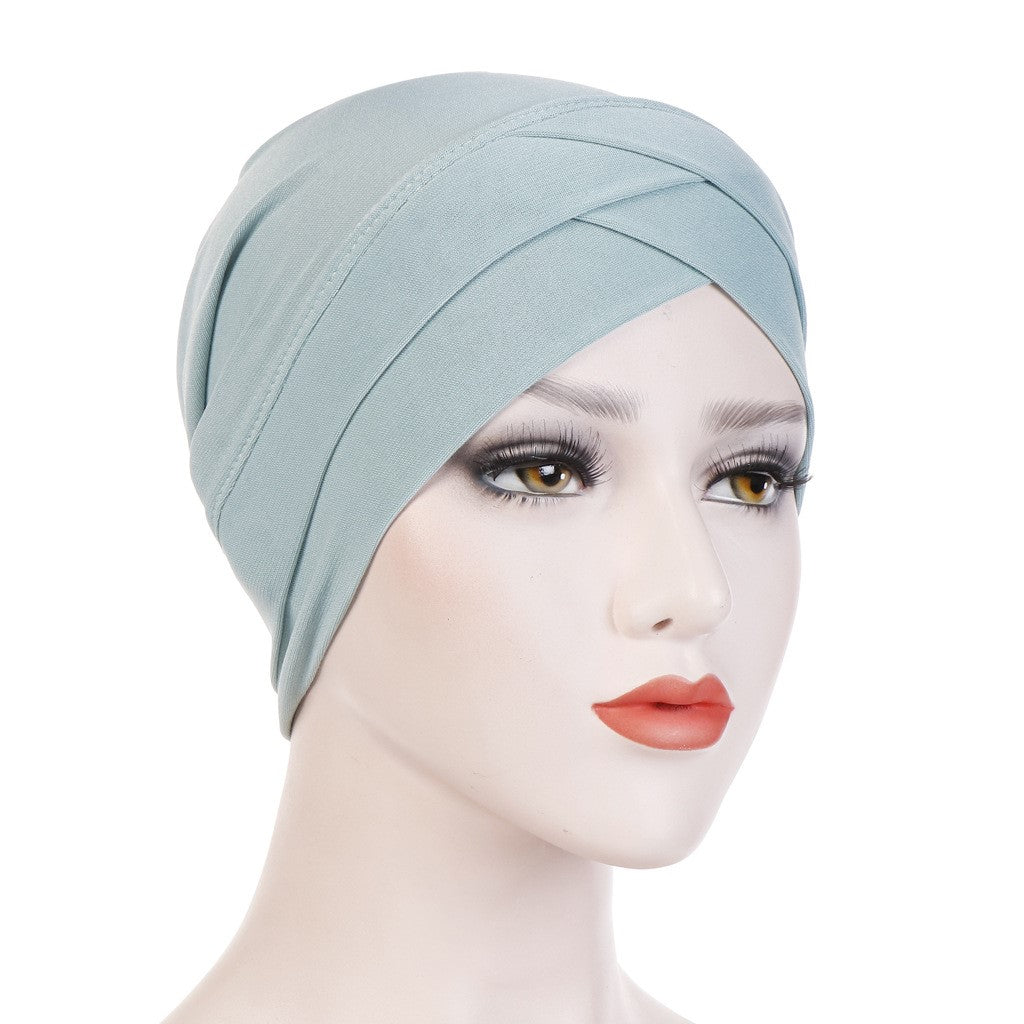 Sun Protection Home Mom Cap Hood Set Wrap Head Hat