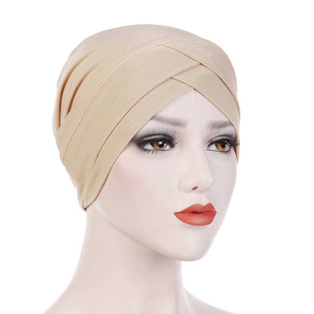 Sun Protection Home Mom Cap Hood Set Wrap Head Hat