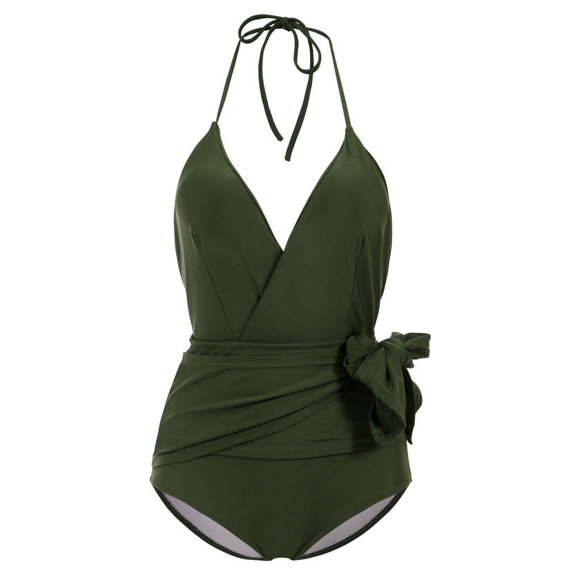 Women's slim hot spring vacation swimwear