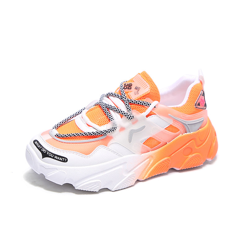 Breathable platform casual sneakers