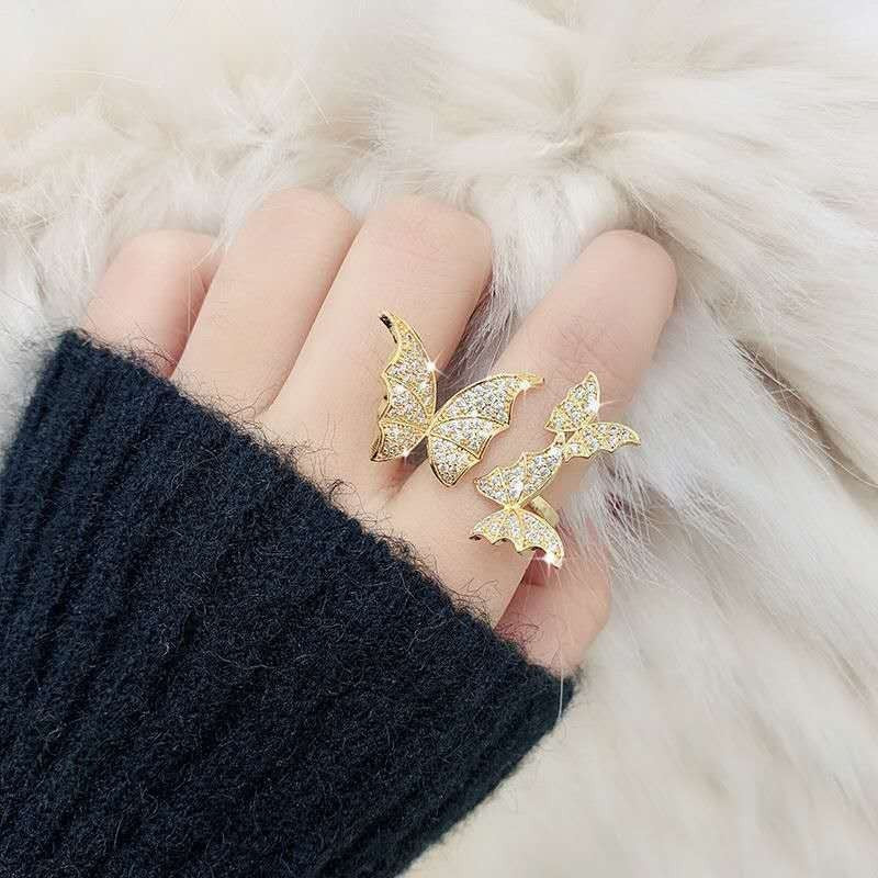 Turnable Anxiety Rings With Bead Relieve Stress Rings