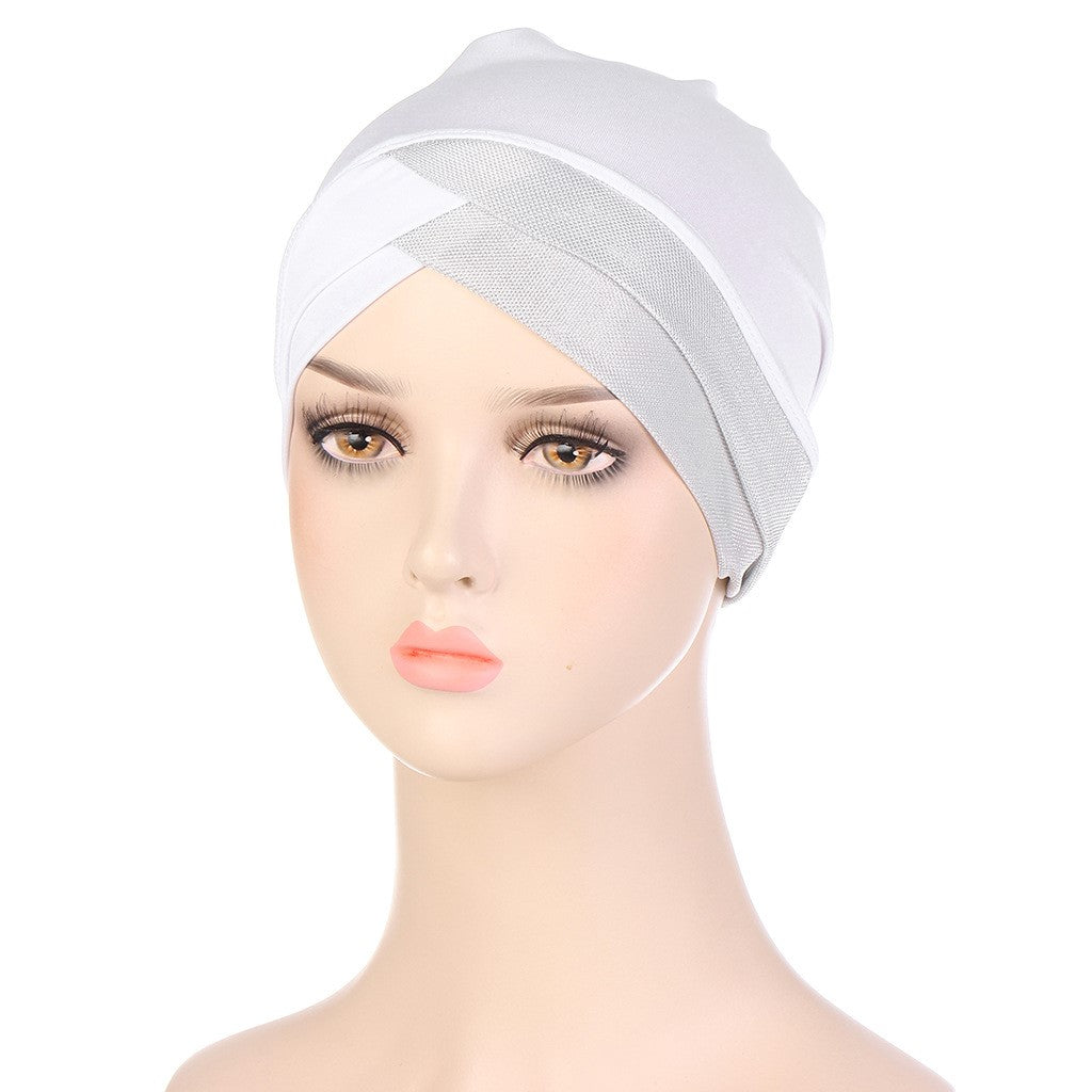 Sun Protection Home Mom Cap Hood Set Wrap Head Hat