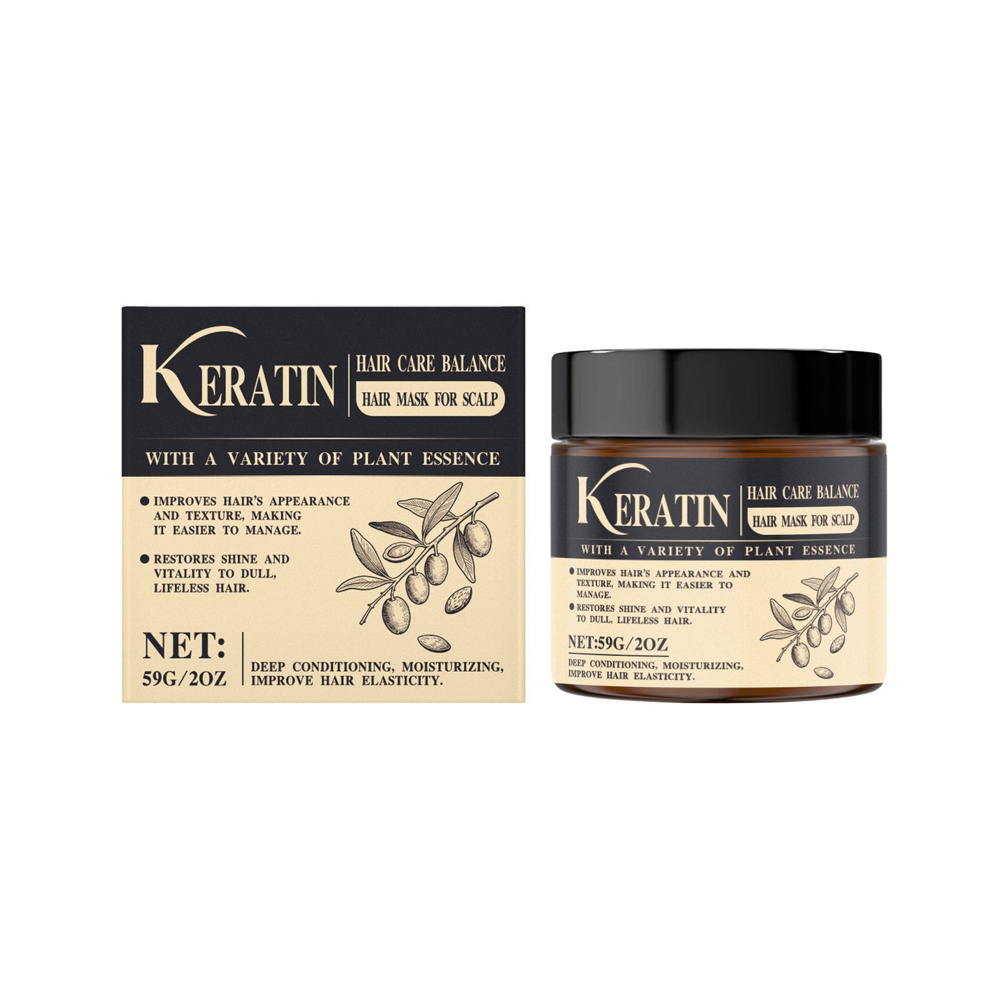 Keratin Hair Treatment Mask