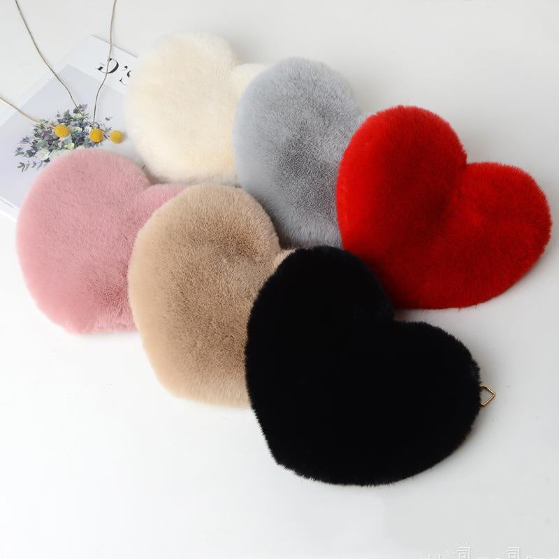 Plush Chain Love Bags For Women