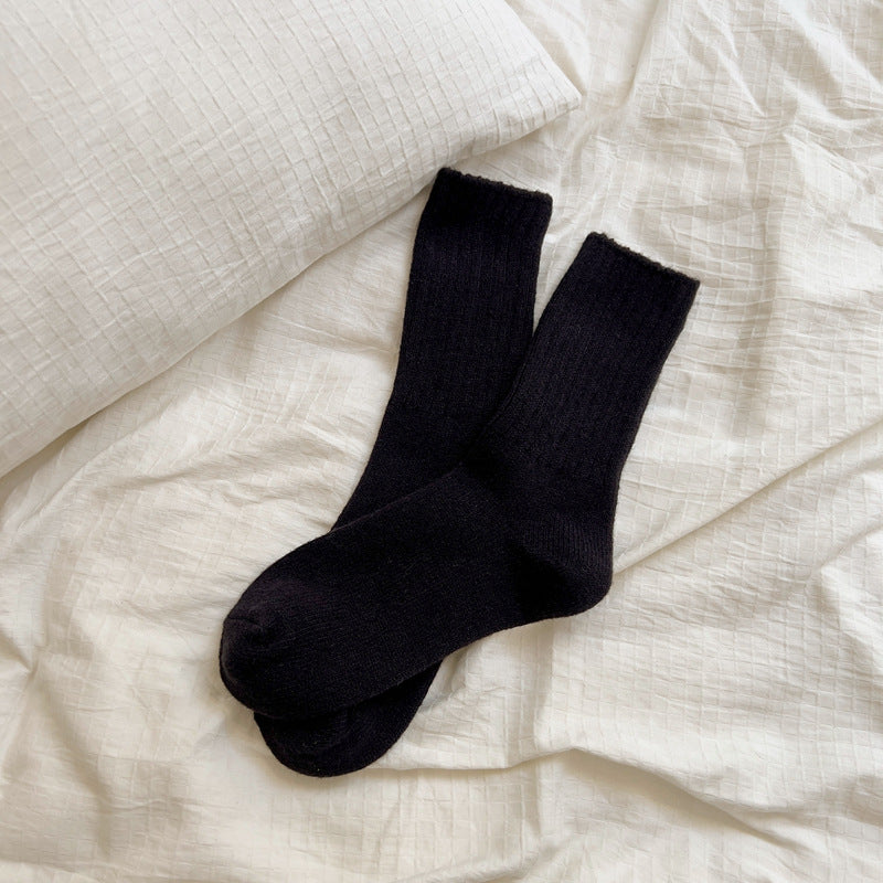 Thickened Cozy Mid-calf Slouch Socks For Women