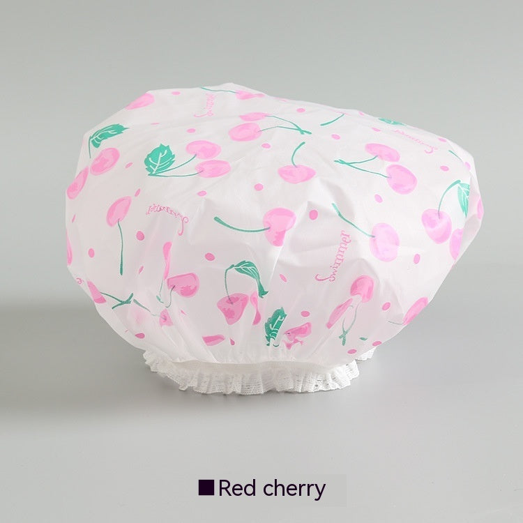 Women's Cute Fashion Waterproof Shower Cap