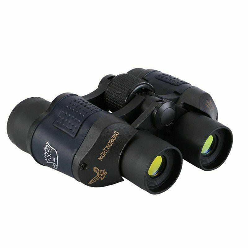 60x60 Binoculars With Night Vision Binoculars Clear Red Film Outdoor Telescope Survival Dog
