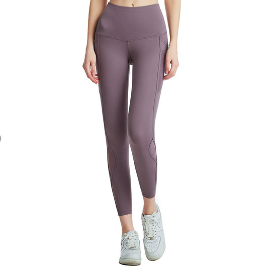 Fashion High Waist Breathable Mesh Yoga Pants For Women