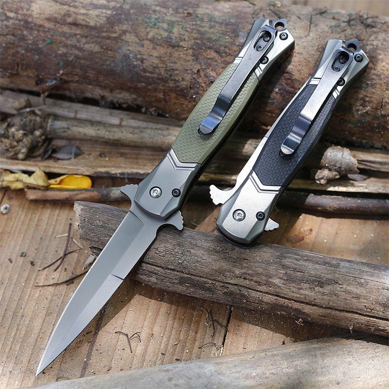 High Hardness Folding Knife Camping Tactics Outdoor Multifunction Survival Dog