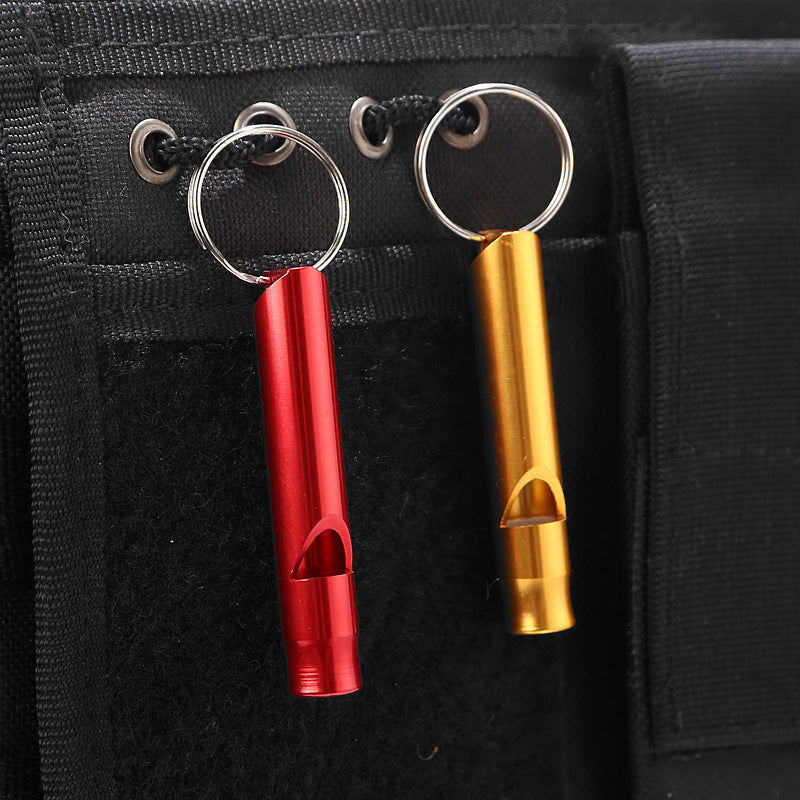 Aluminum survival whistle Survival Dog