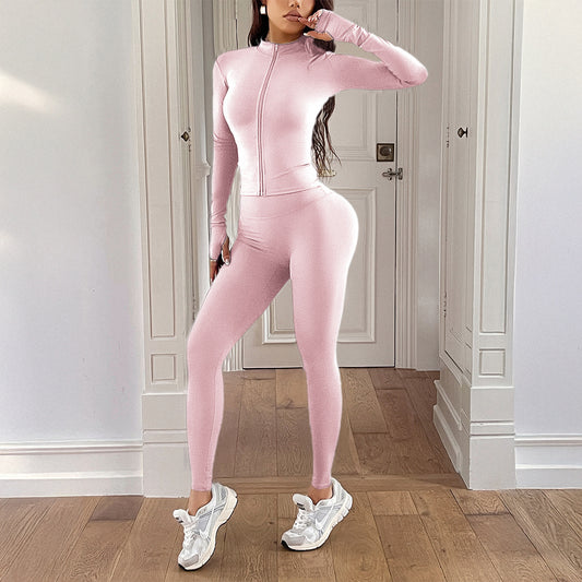 Sporty Fitness Top Yoga Pants Women