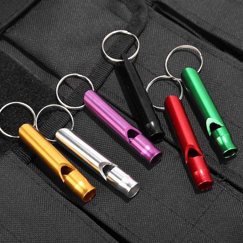 Aluminum survival whistle Survival Dog