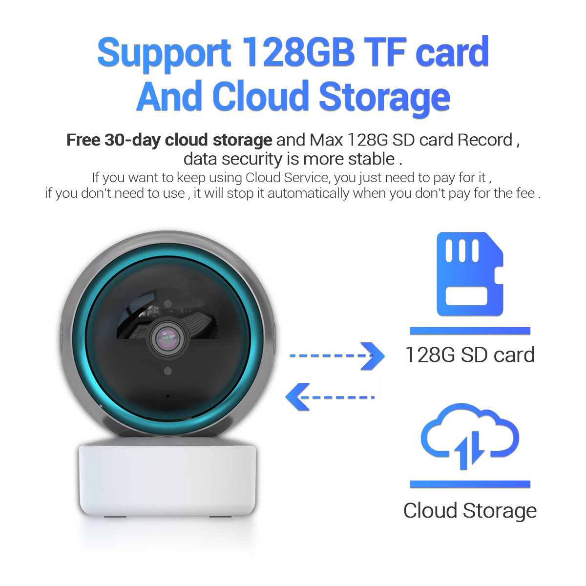 Webcam Planet TY003 Wireless WIFI Two-way Voice