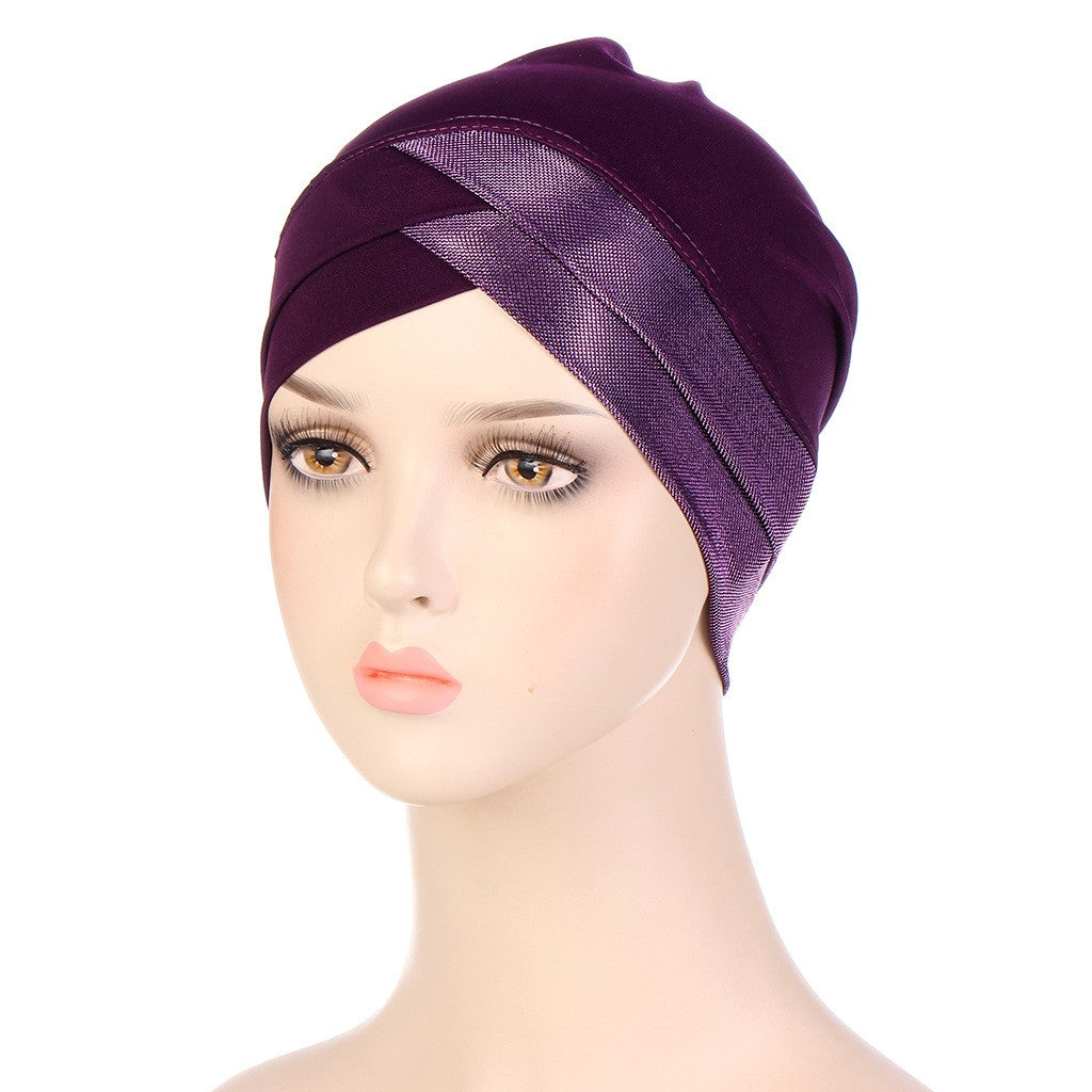 Sun Protection Home Mom Cap Hood Set Wrap Head Hat