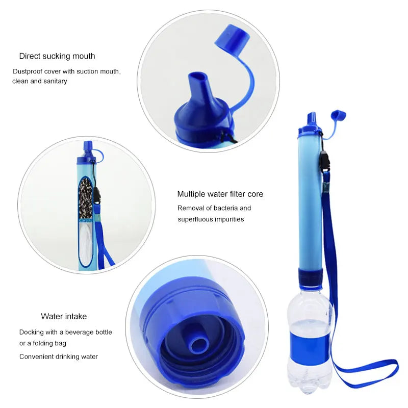 Outdoor Water Purifier Camping Survival Dog