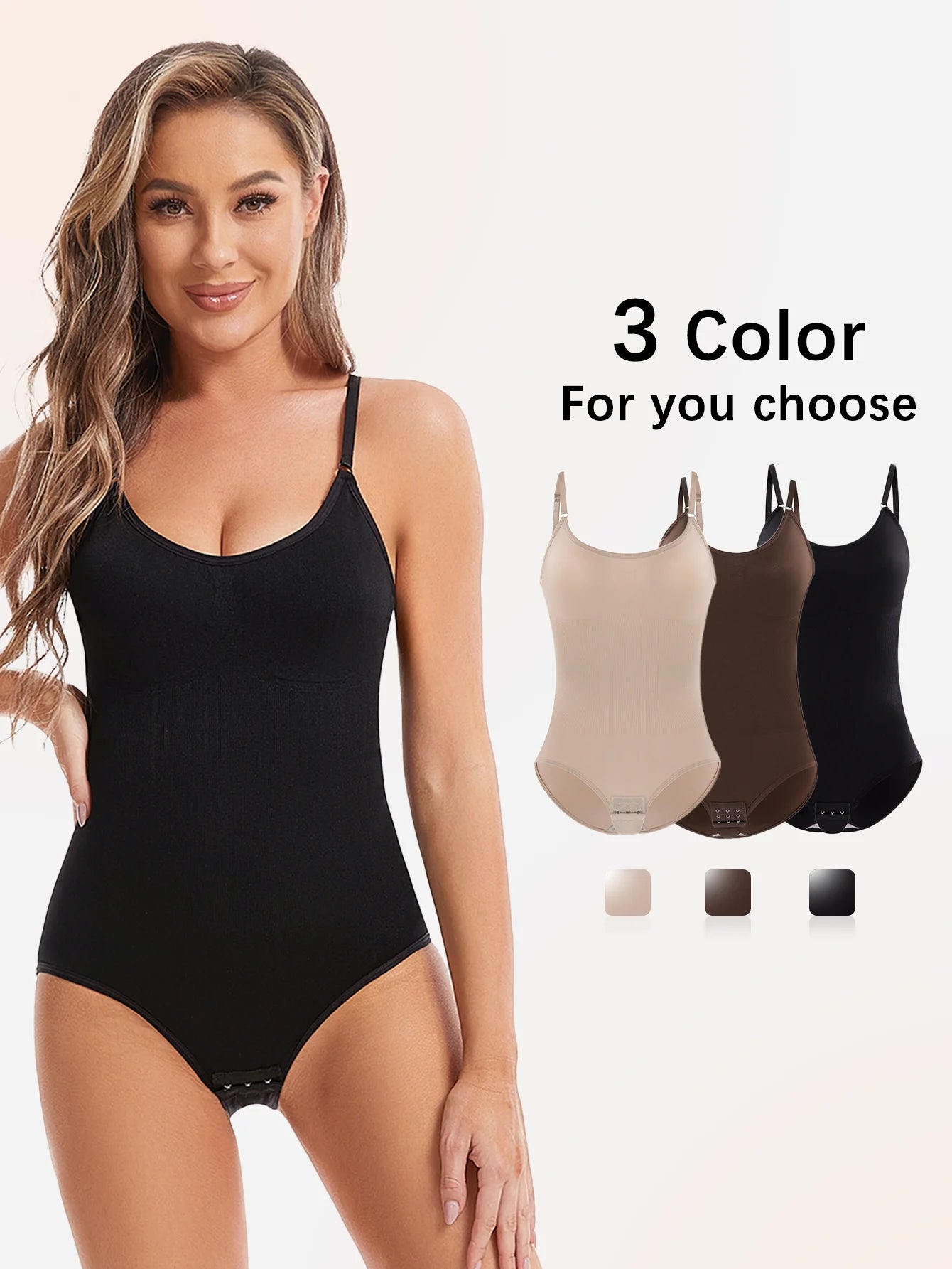 Women's Sexy Shapewear Seamless Slimming Butt Lifter Full Body Shaper Smooth Out Bodysuit Open Crotch High Elastic Body Suits Survival Dog