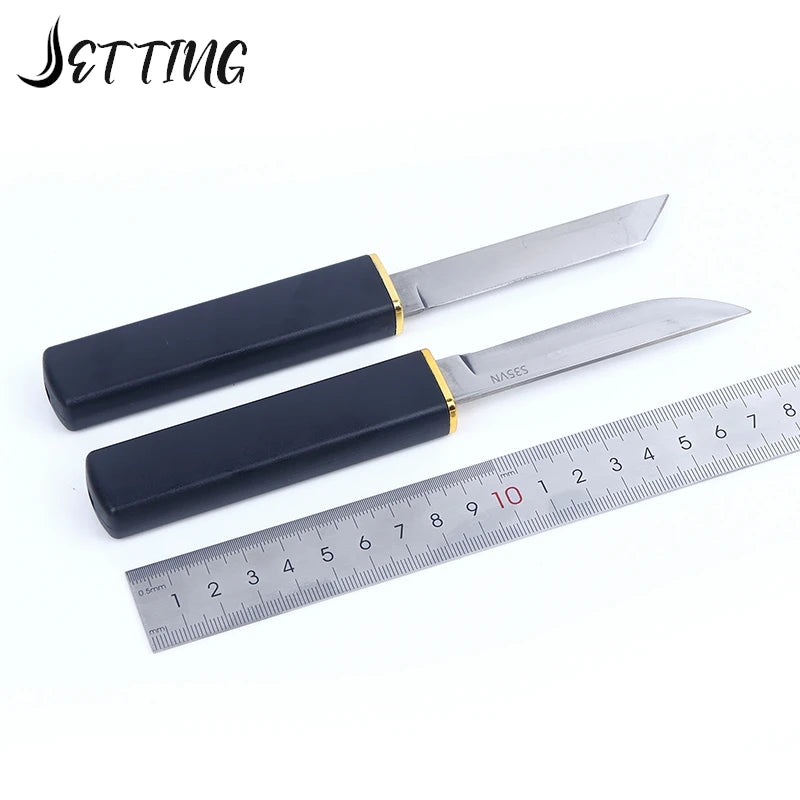 High-grade Double Knife Stainless Steel Easy To Carry Knives High Hardness Fruit Survival Dog