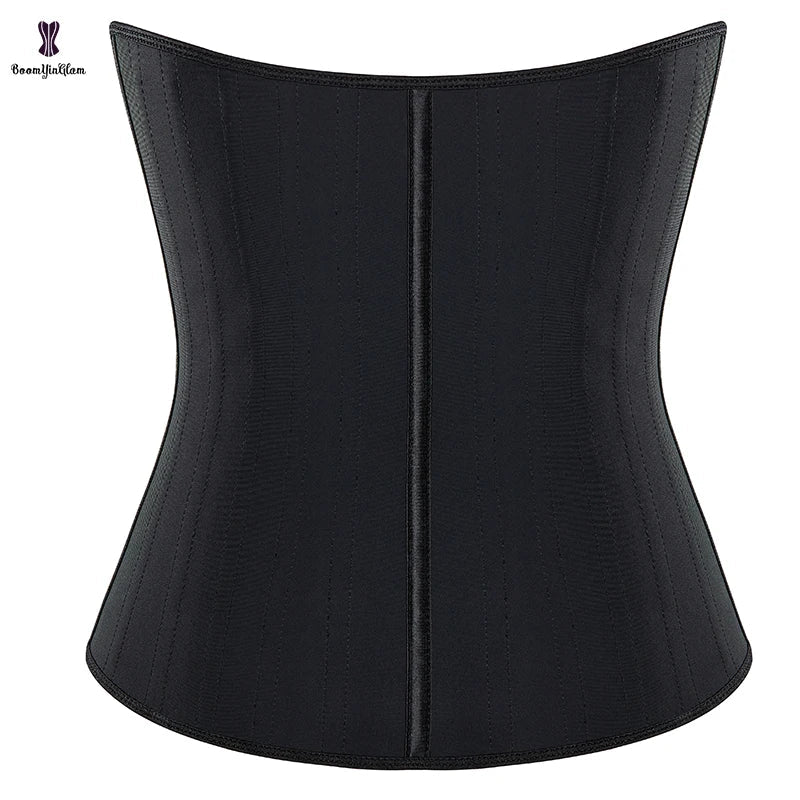 Plus Size 3 Hooks 21 Steel Boned Waist Cincher Sheath Slimming Belt Women Shapers Perforated Latex Waist Trainer Corset  762# Survival Dog