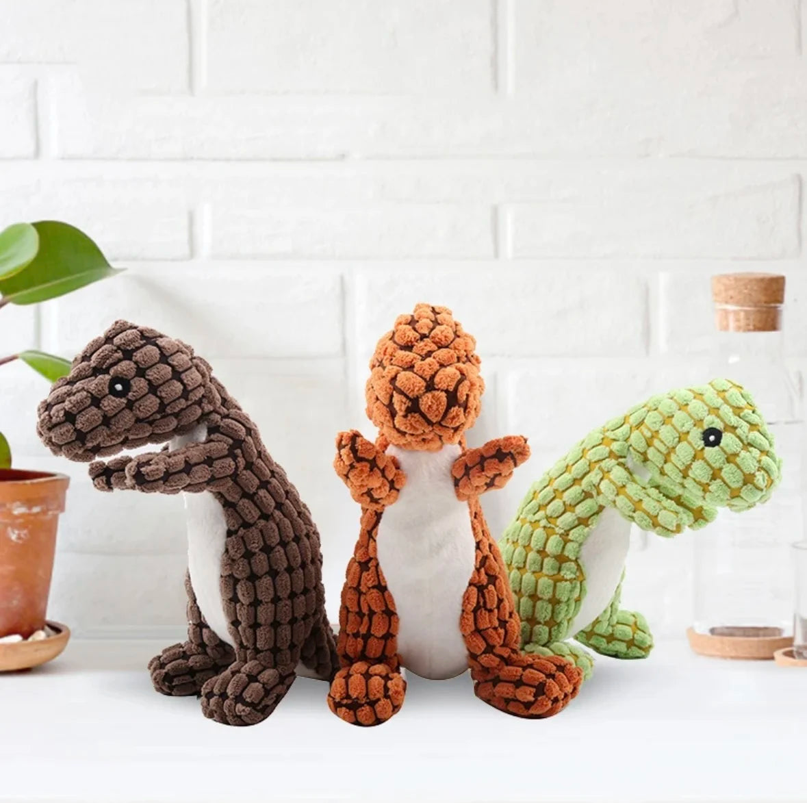 Dogs Pet Plush Dinosaur Interactive Toys Survival Dog