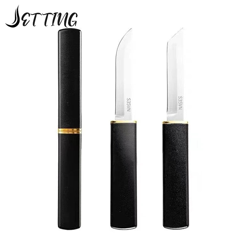 High-grade Double Knife Stainless Steel Easy To Carry Knives High Hardness Fruit Survival Dog