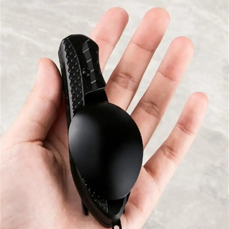 Portable Foldable Stainless Steel Cutlery Set Survival Dog