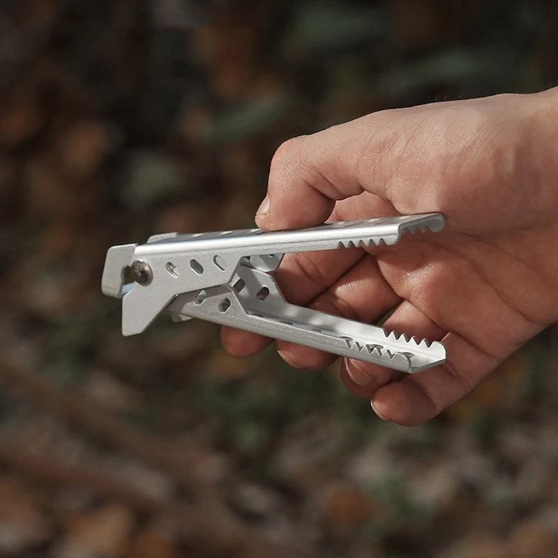 Aluminium Anti-hot Alloy Pot Clip Survival Dog