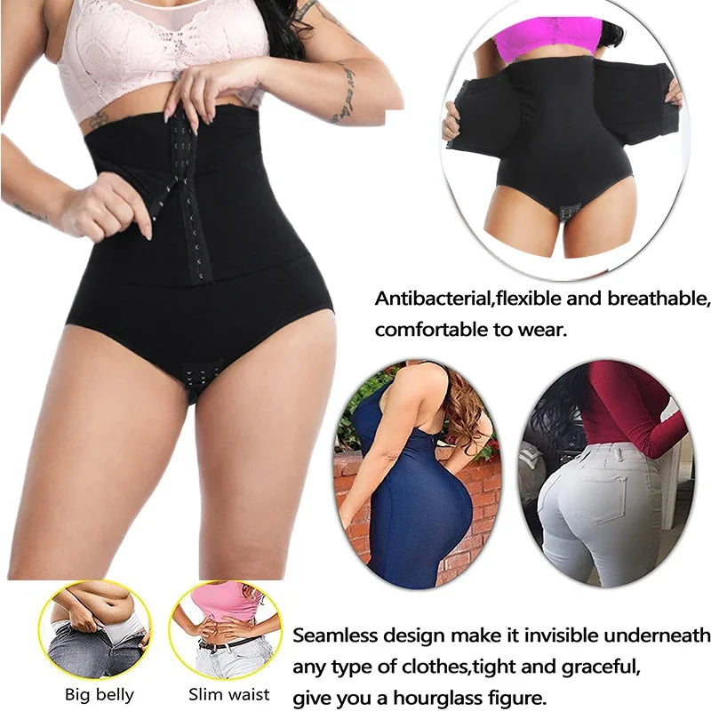 Dimmkof Open Crotch Tummy Control Panties Stretchy Spandex High Waist Control Panties Butt Lifting Shapewear Panties Postpartum Survival Dog