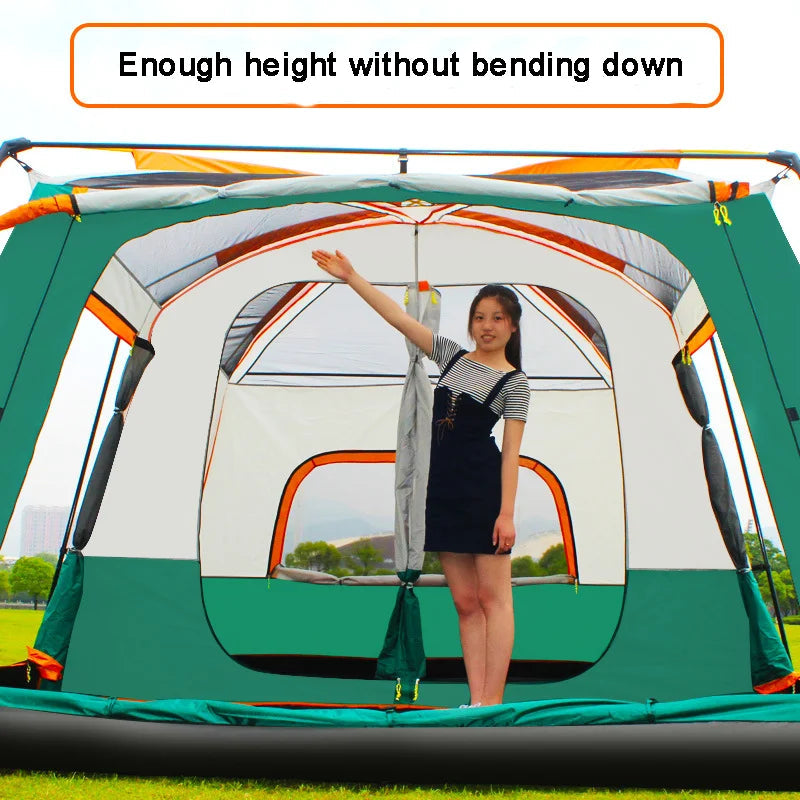 Outdoor Windproof  Camping Tent Portable Tent for Camping Hiking Survival Dog