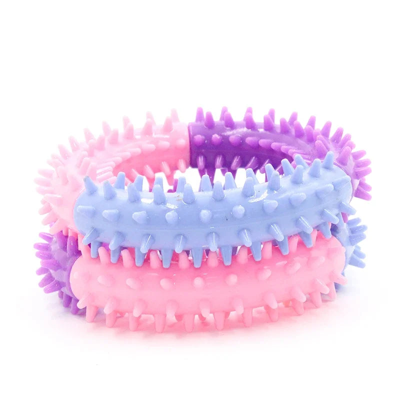 Dog Rubber Thorn Ring Survival Dog